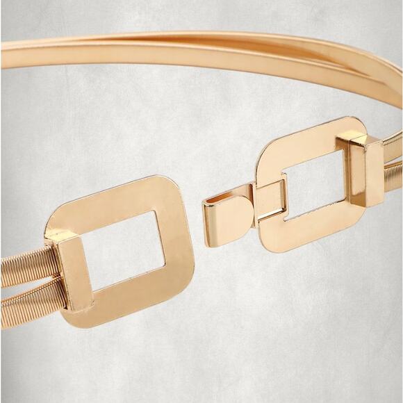 Elegant Geometric Chain Belt main image 4